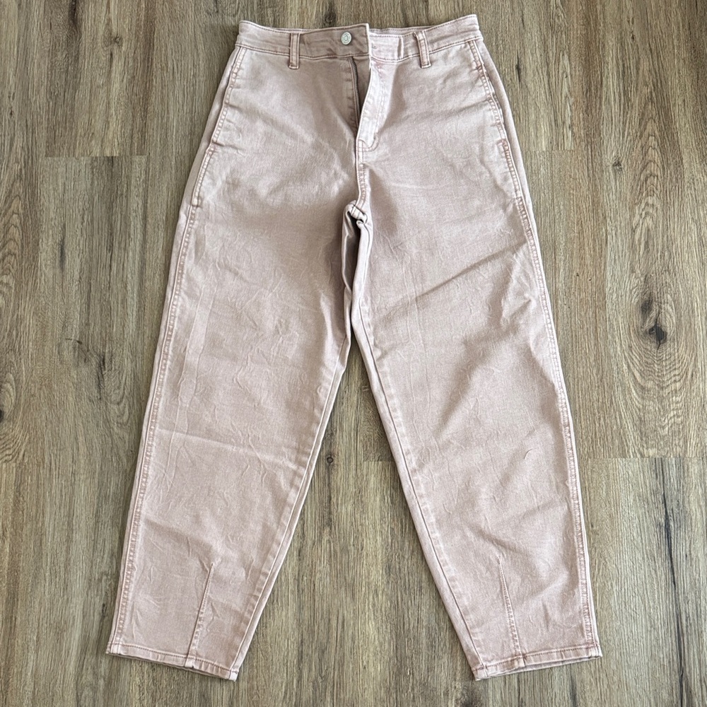 Women’s KanCan Light Pink/Mauve Barrel Jeans